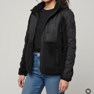Reebok Black Teddy Jacket
